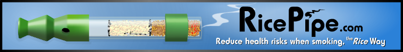 RicePipe: reduce health risks when smoking, the Rice Way!